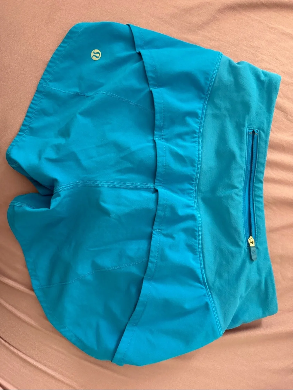 lululemon athletica Turquoise Athletic Shorts